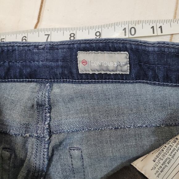 Adriano Goldschmied Contour 360 dark wash super skinny jeans midrise - Picture 6 of 8